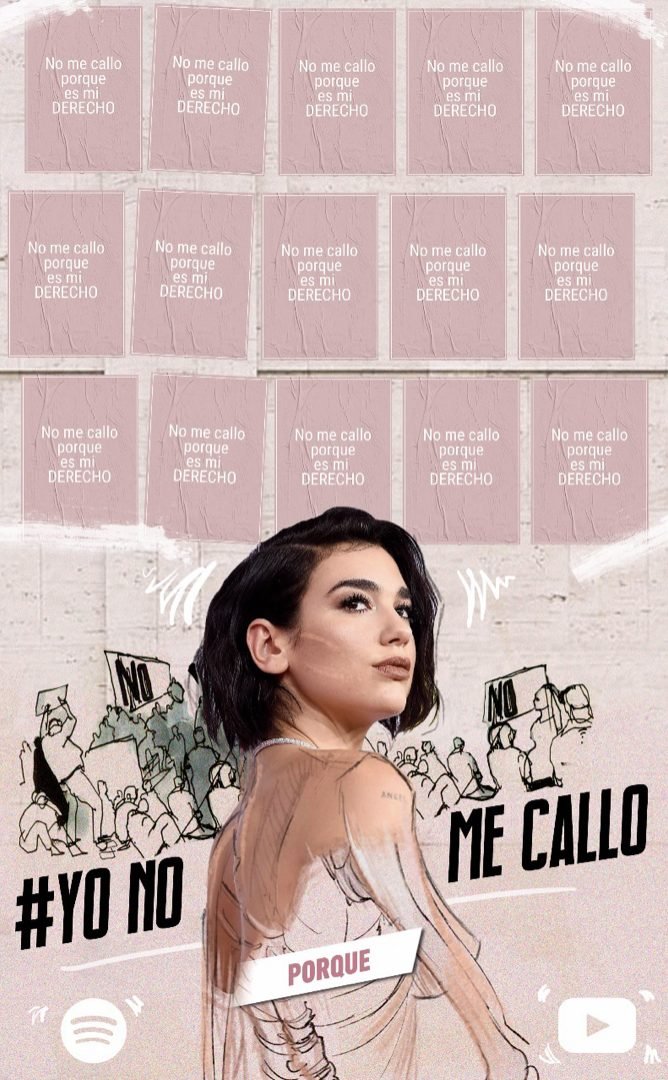 Gráfica y landing de #YoNoMeCallo.