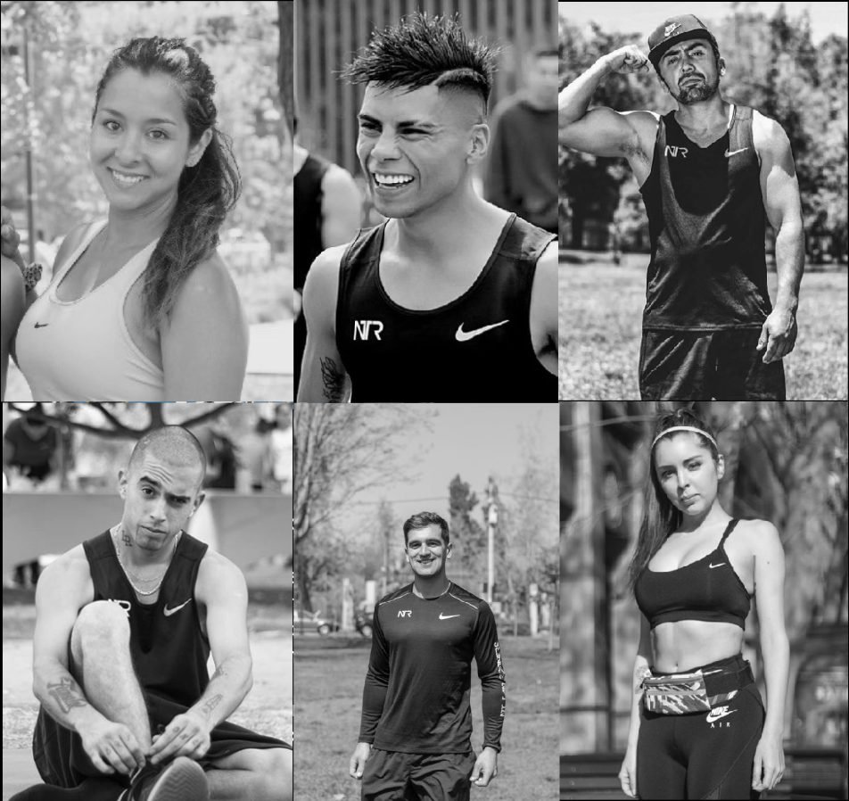 Retratos del equipo de creadores.